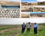 پیشرفت ۹۵ درصدی پروژه آبرسانی به کانون عشایری جوجه حیدر بخش اشترینان