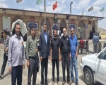 خدمت‌رسانی به زائران اربعین در تقاطع جعفرآباد بروجرد