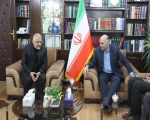 دیدار مدیرکل کتابخانه‌های عمومی لرستان با فرماندار ویژه بروجرد 